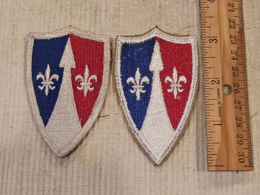 WWII US Army TASCOM Support Command Patch Set L@@K!!!