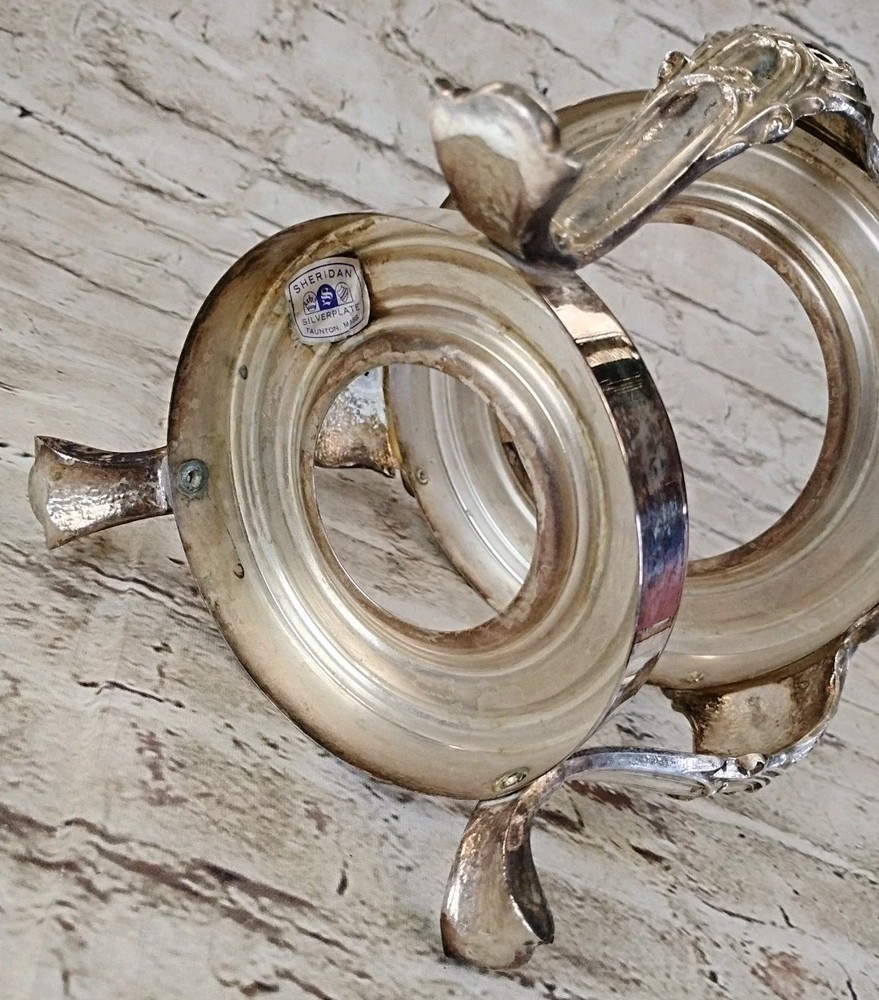 Sheridan Silver Plated Chafing Warmer Stand