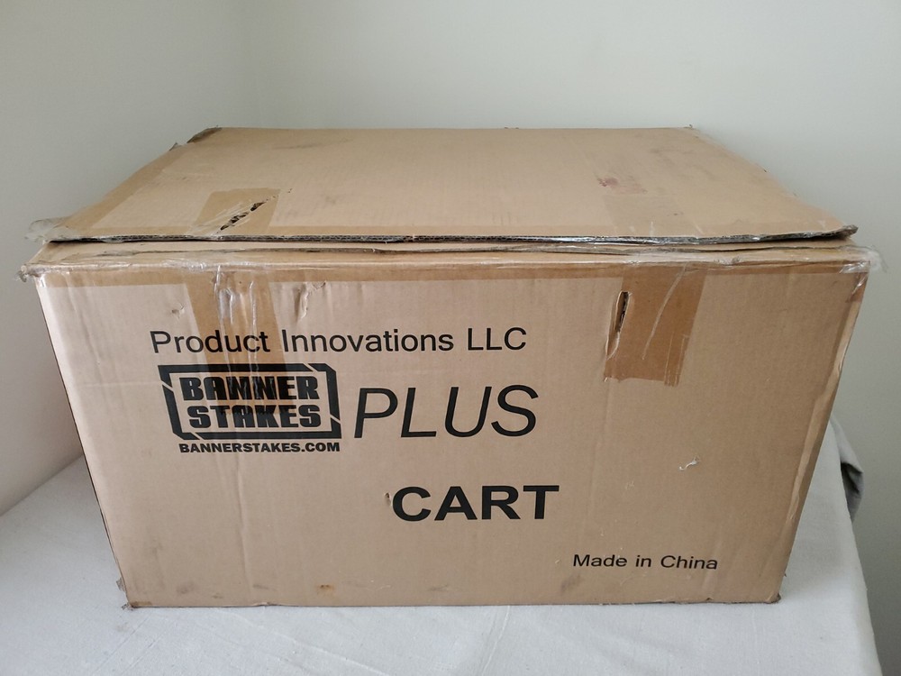 Banner Stakes Plus Caet Or Line Cart