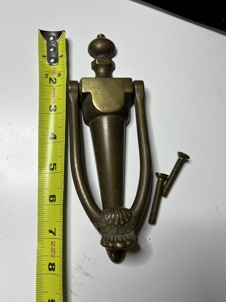 Vintage Cast Brass 8” Door Knocker’s