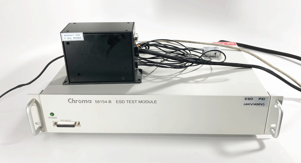 Chroma 58154-B ESD Electrostatic Test Module Controller 4kV/400V + PXI Interface