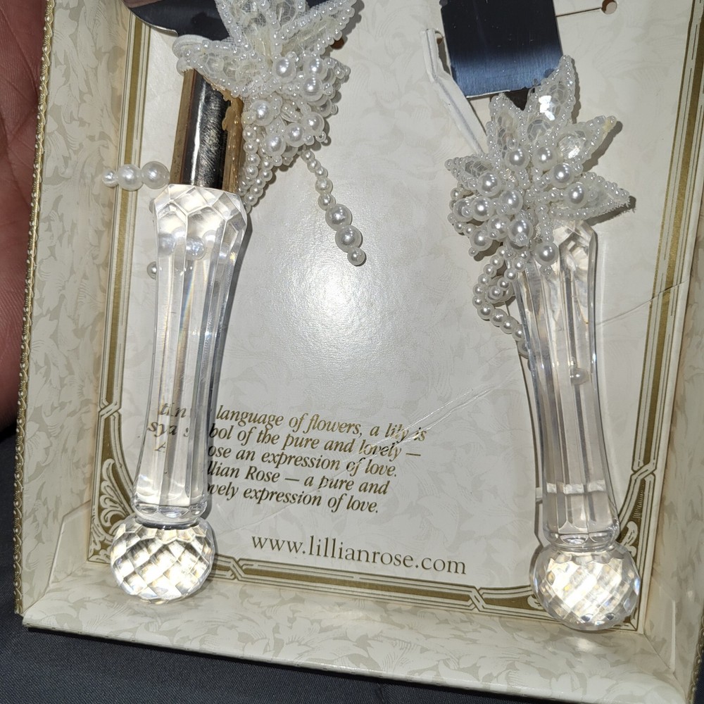 Vintage Lillian Rose Serving Set