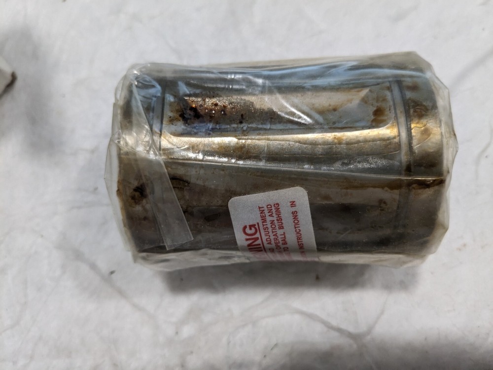 THOMSON INDUSTRIES 2"Inside Diam Open Linear Bearing1100 Lbs DynamicCapacity