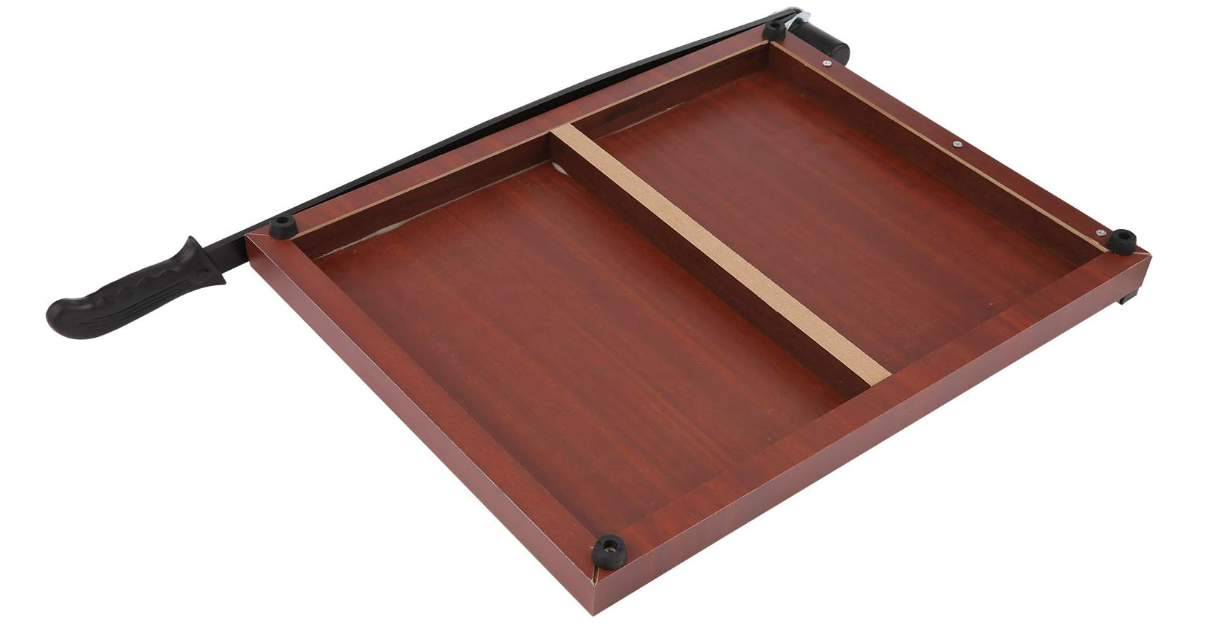 Paper Cutter Heavy Duty 18" Cut Length Professional Large Paper Cutter 12-Sheet