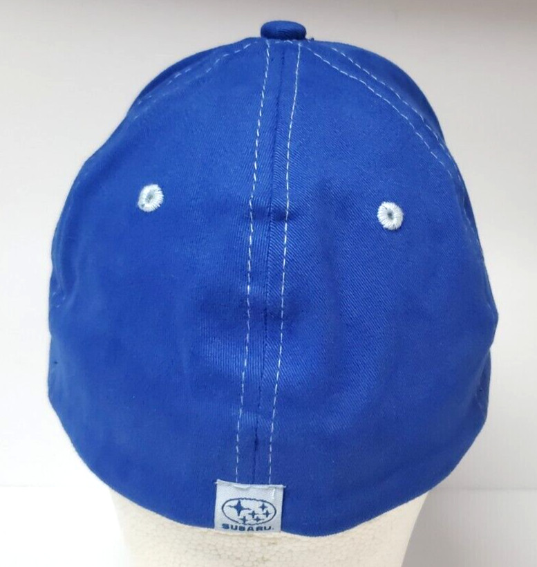 SUBARU Hat Cap Blue One Size Tek Flex Car Driver