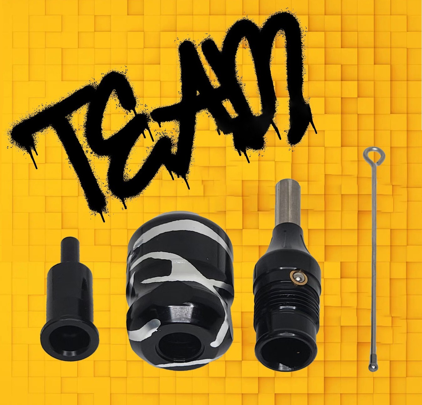 Adjustable Aluminum alloy Cartridge grip (include 1pc needle bar), 32mm