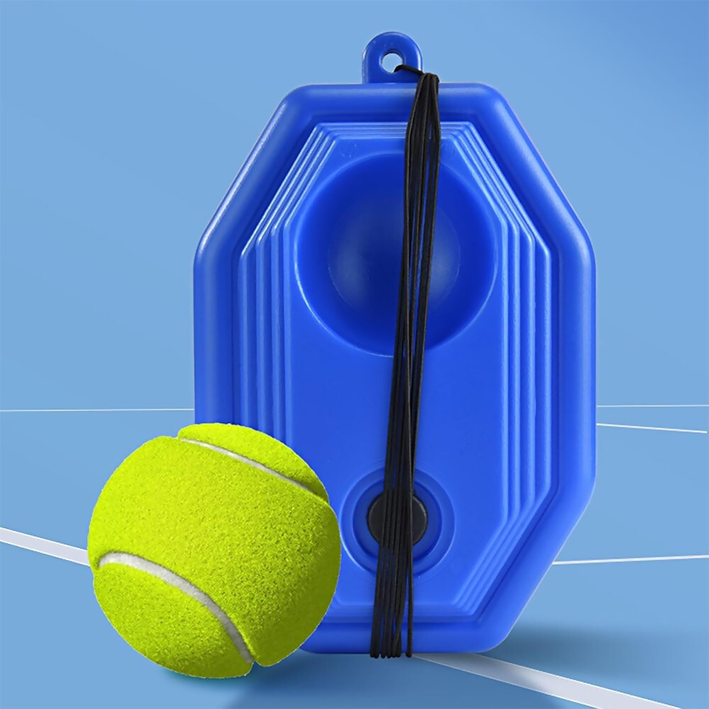 Advanced Robust Easy to Use Tennis Rebound Training Base Device with String Ball