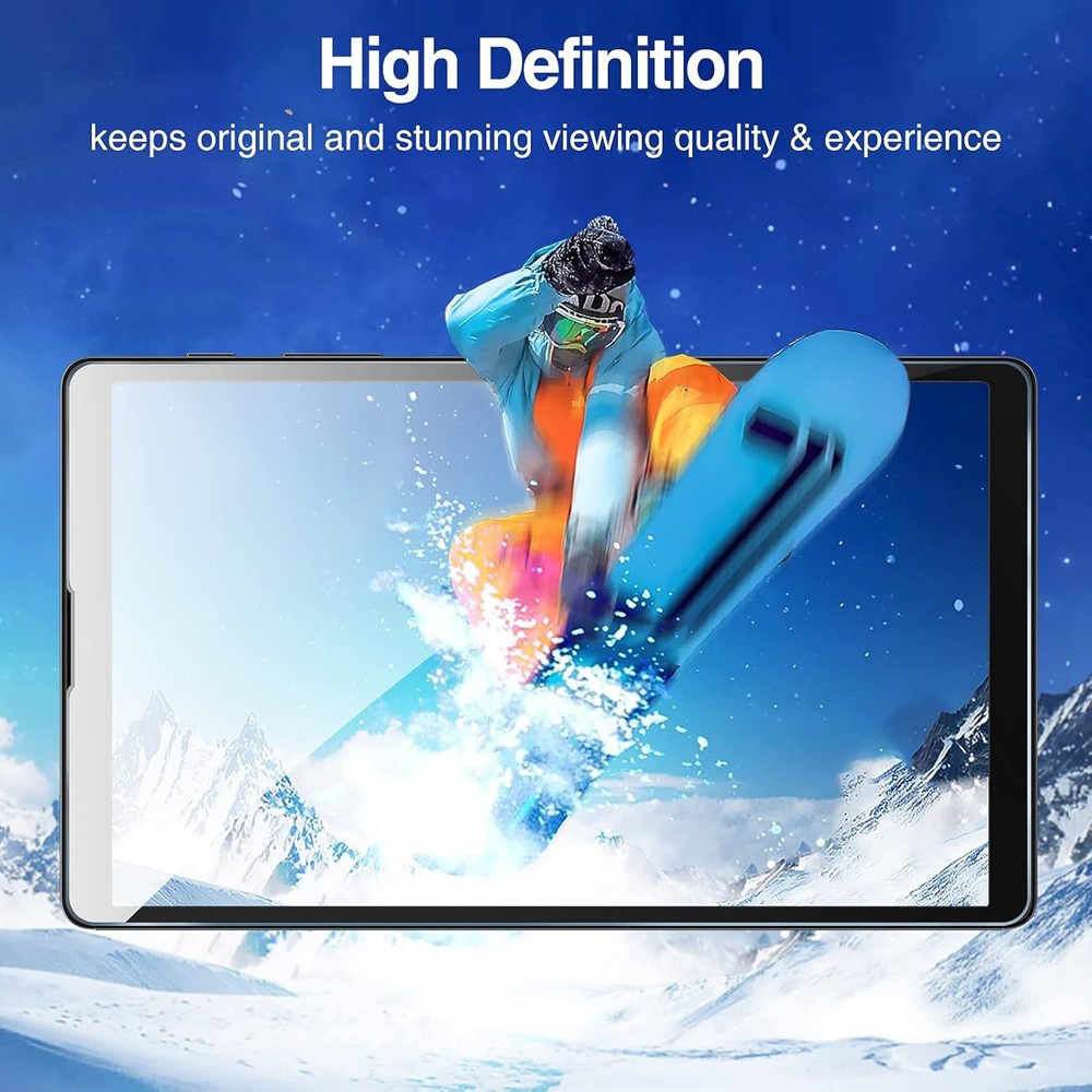 Case for Galaxy Tab A7 Lite 2021 8.7" with Tempered Glass Screen Protector