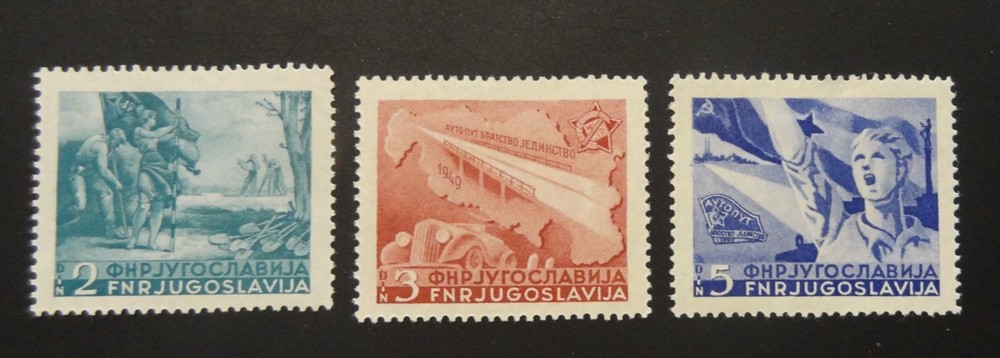Yugoslavia - #283-85, MHM (6078)
