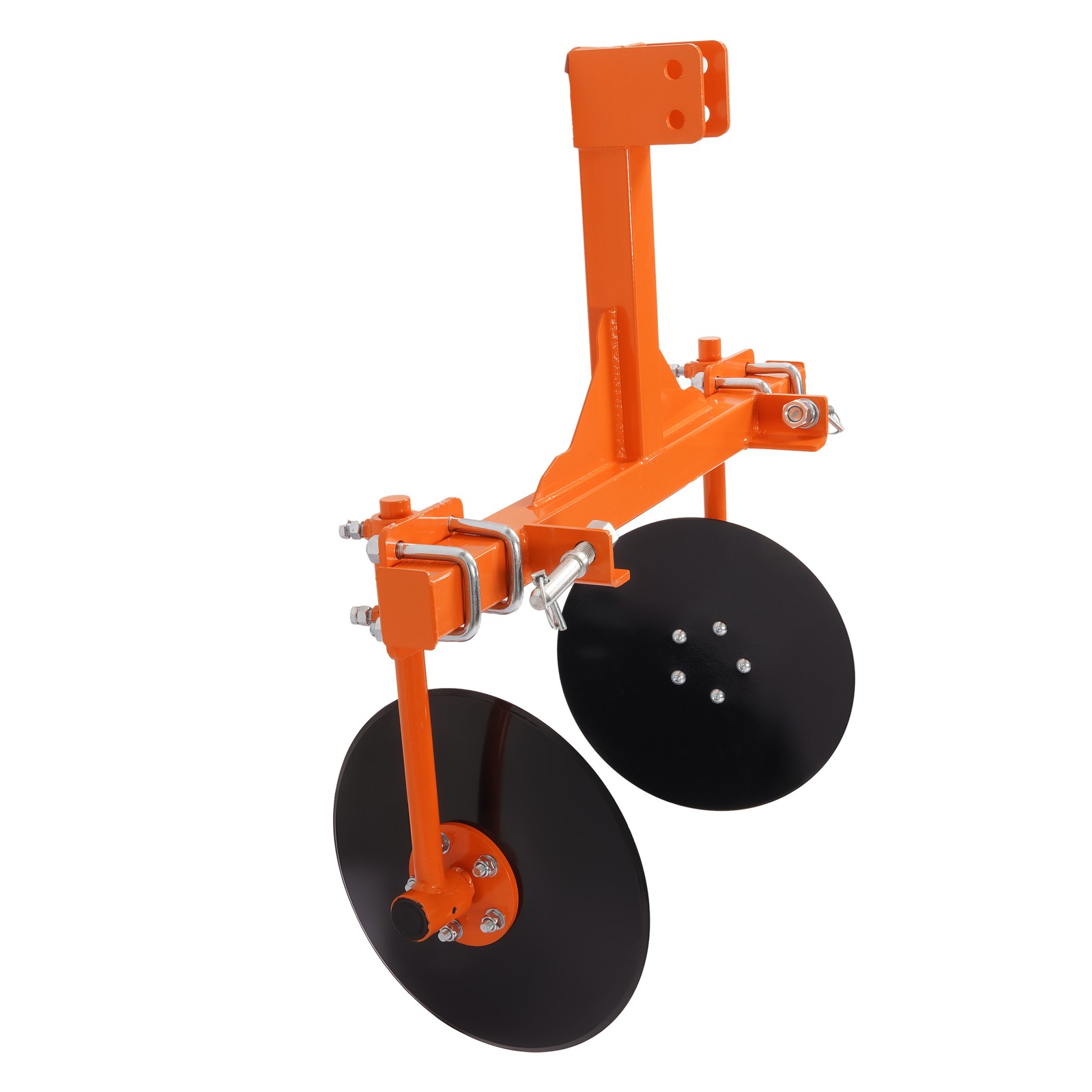 3 Point 48" Adjustable Disc Bedder Disc Harrow Fits Cat 1 Tractors, Quick Tach