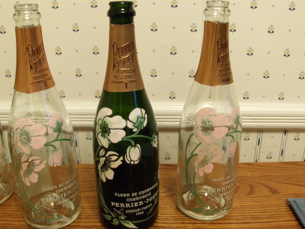 PERRIER JOUET CHAMPAGNE BOTTLES