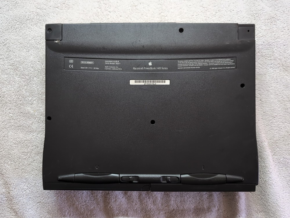 TESTED Apple Macintosh PowerBook 1400cs Laptop Notebook WORKS