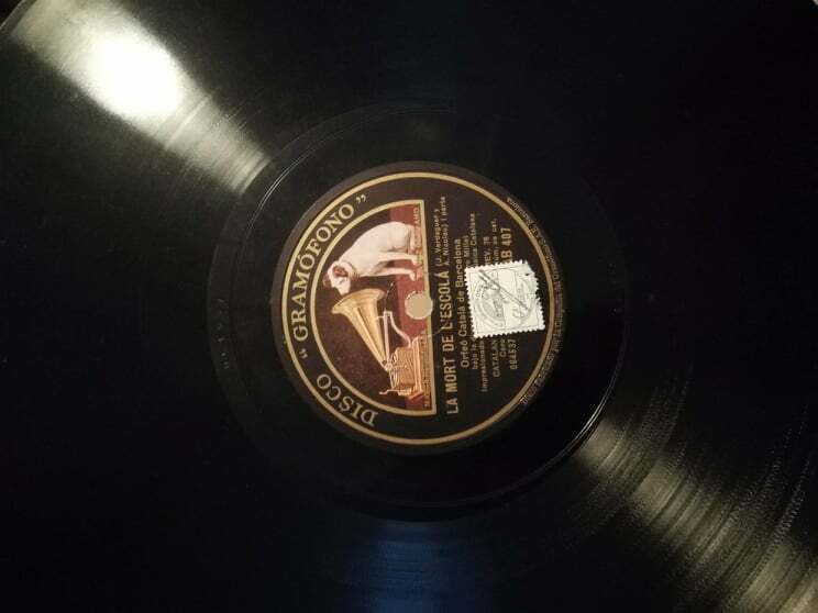 Gramophone disk - disco gramofono