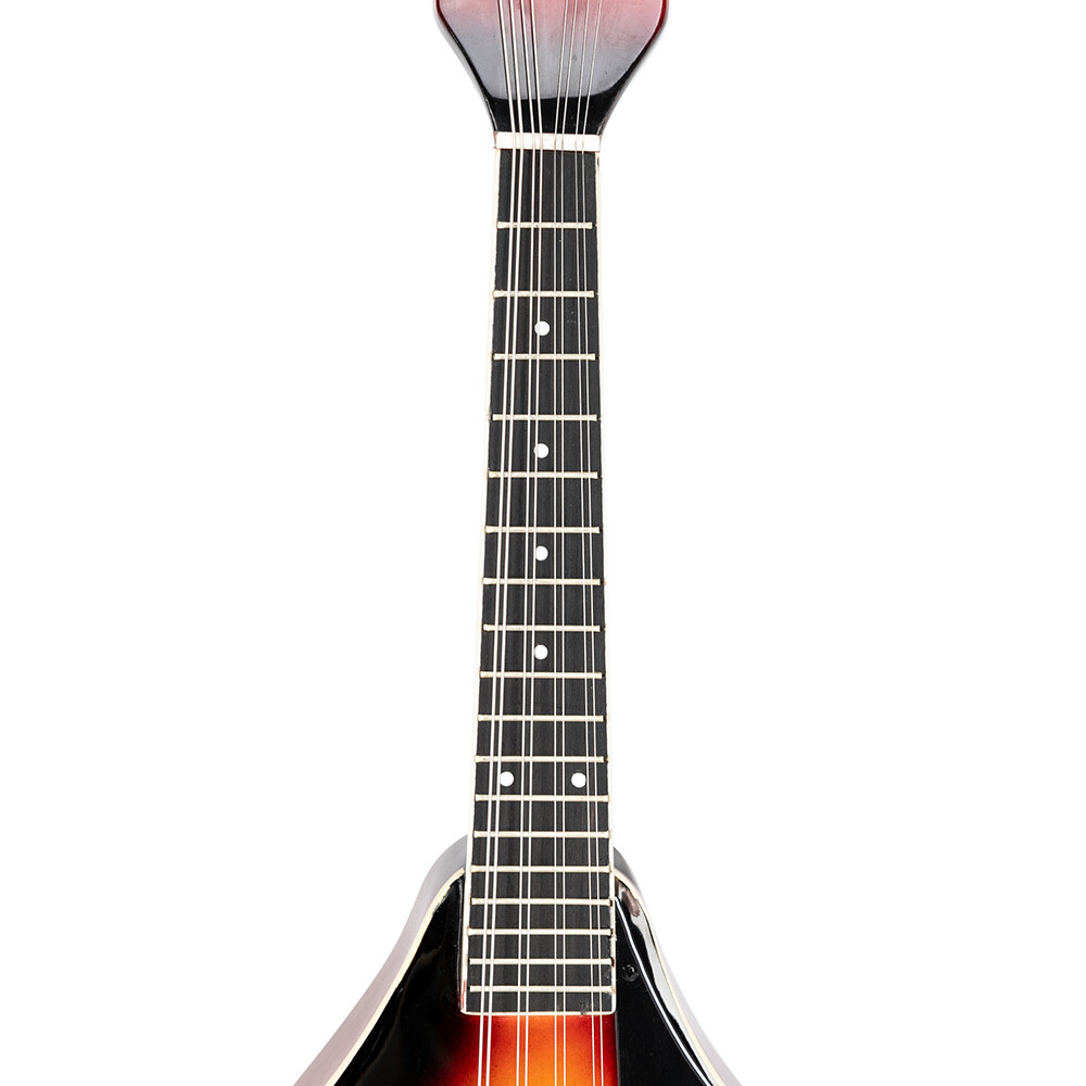 A Style Elegant Mandolin with Guard Board Sunset Color