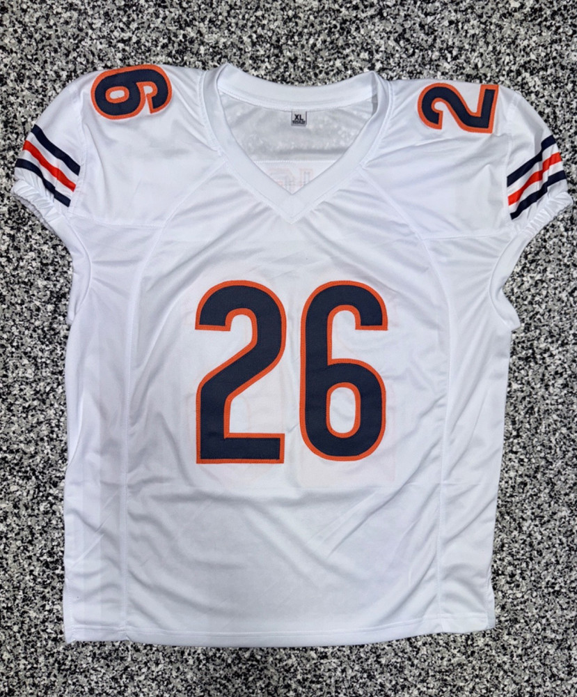 NASHON WRIGHT signed autographed CHICAGO BEARS Game Cut Jersey w/ COA JSA