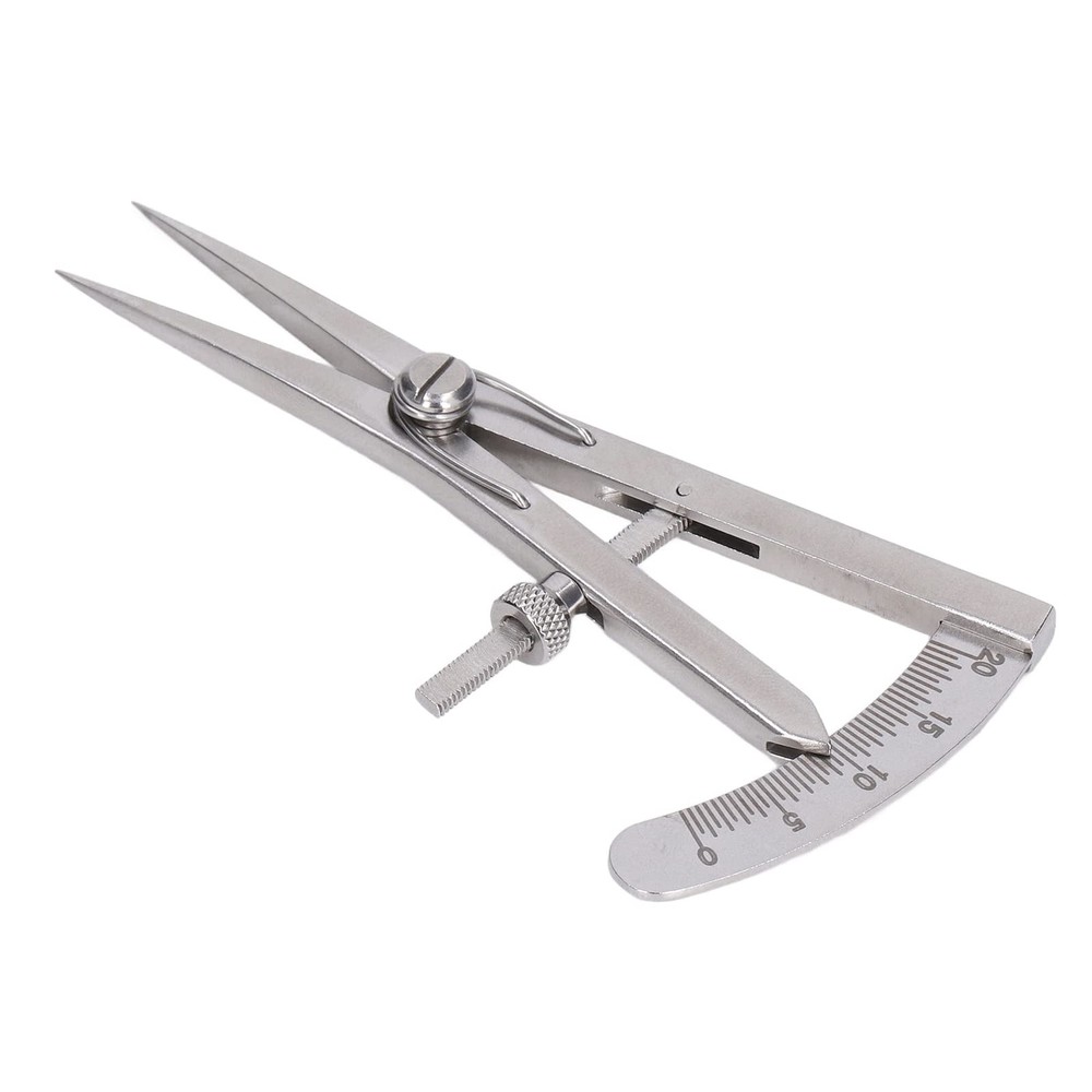 Marking Gauge Metal Compass Multipurpose High Accuracy Adjustable for Leather