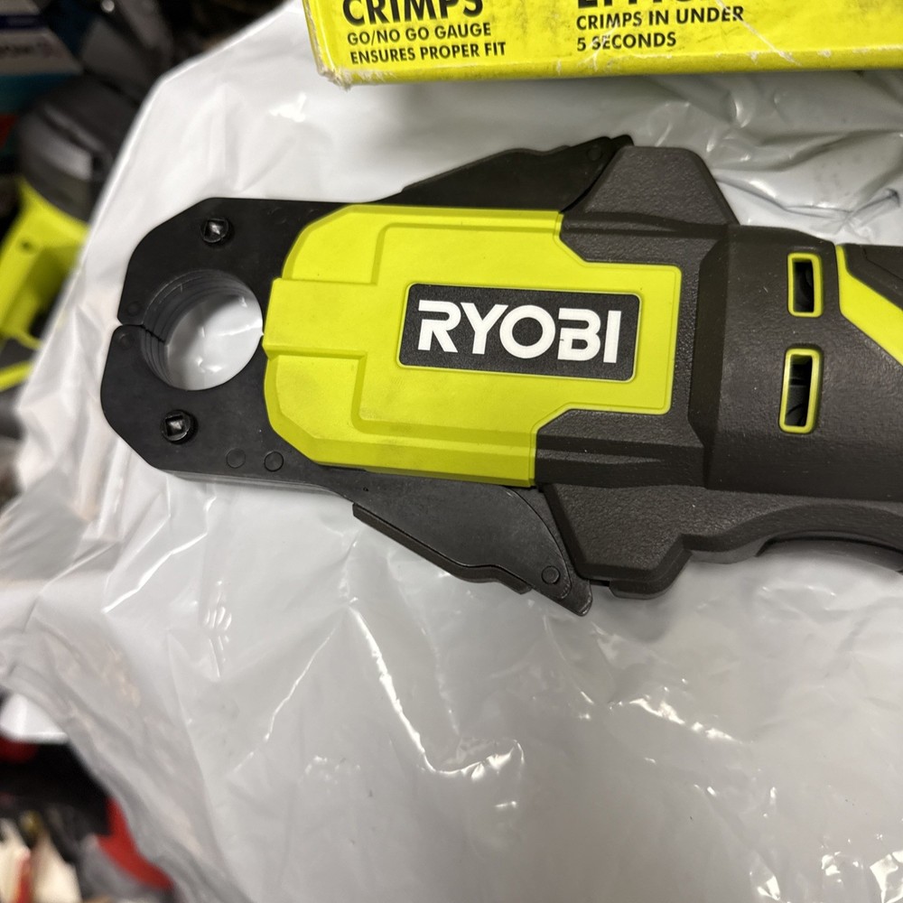 Ryobi ONE + PEX Crimp Ring Press Tool - Tool Only