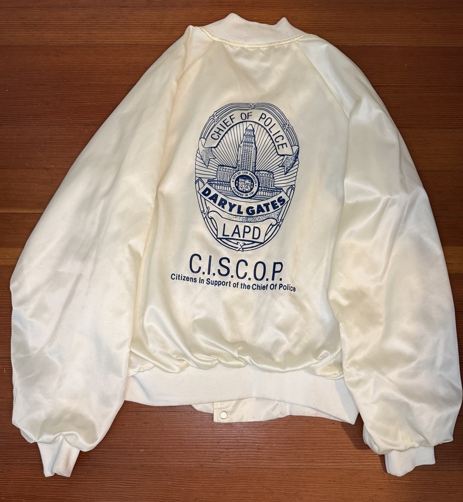 Original LAPD Daryl Gates C.I.S.C.O.P. Jacket