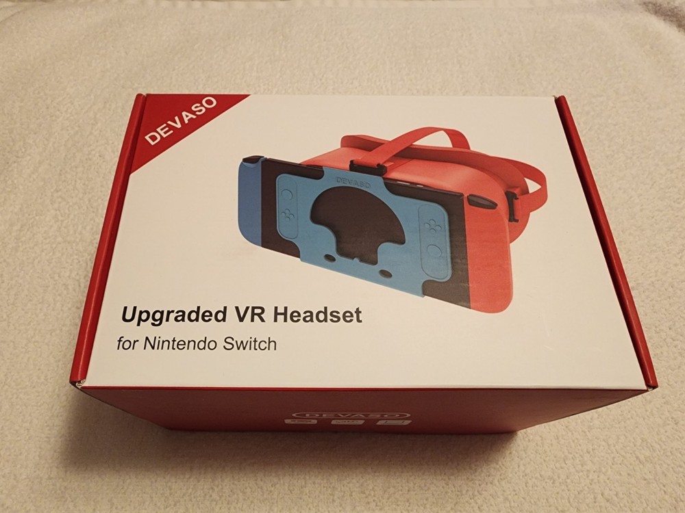 Devaso Upgraded VR Headset for Nintendo Switch and Switch OLED New Sealed