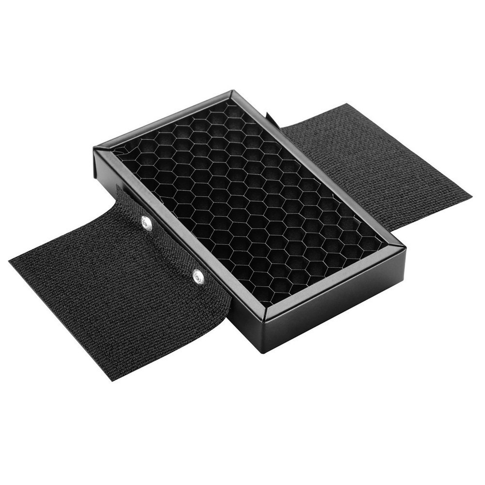 Portable Flash Spot Filter Honeycomb Grid Softbox Reflector for Flash