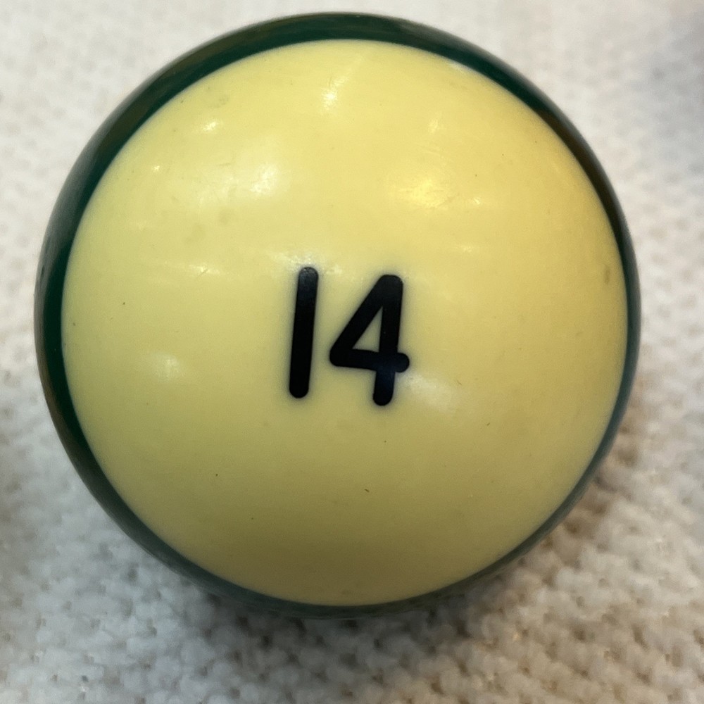 # 14 2-1/4" Replacement Pool Ball Green