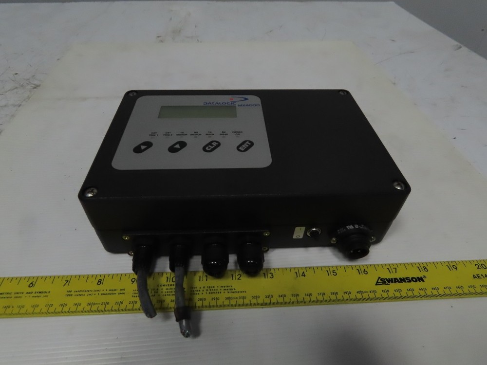 Datalogic MX4000-1000 10...30 VDC Industrial Barcode Multiplexer Network Host