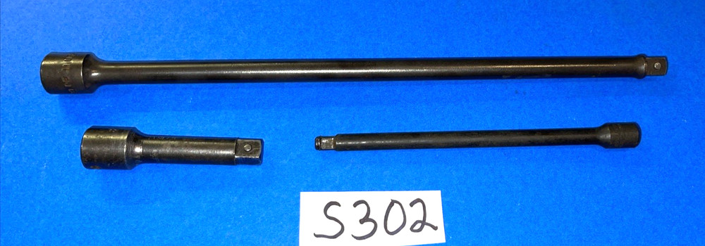 SNAP-ON TOOLS 3 PIECE 1/4 & 3/8 DRIVE SNAP RING & LOCKING PIN EXTENSIONS