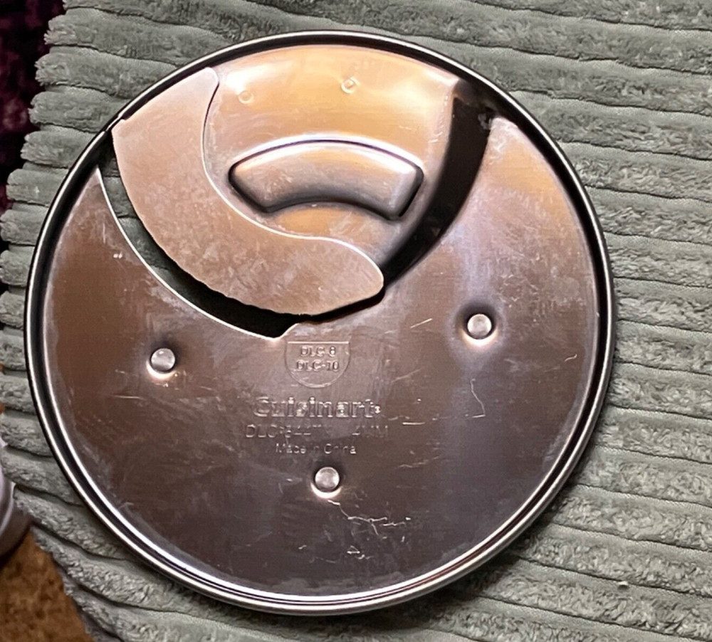 CUISINART DLC-844TX - 4mm Slicing Disc Preowned for DLC8/DLC10 Processor