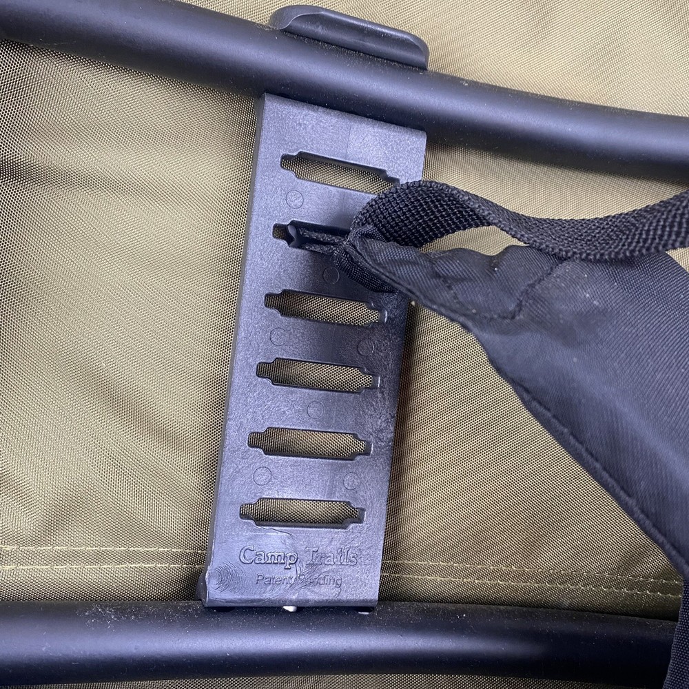 Camp Trails External Frame Hiking Backpack Size M Olive Green Gray