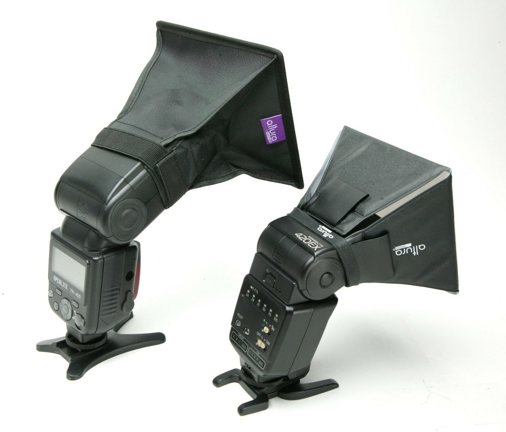 Altura Two On Camera Flash Portable Soft Boxes To Avoid Any Shadows. Unused.