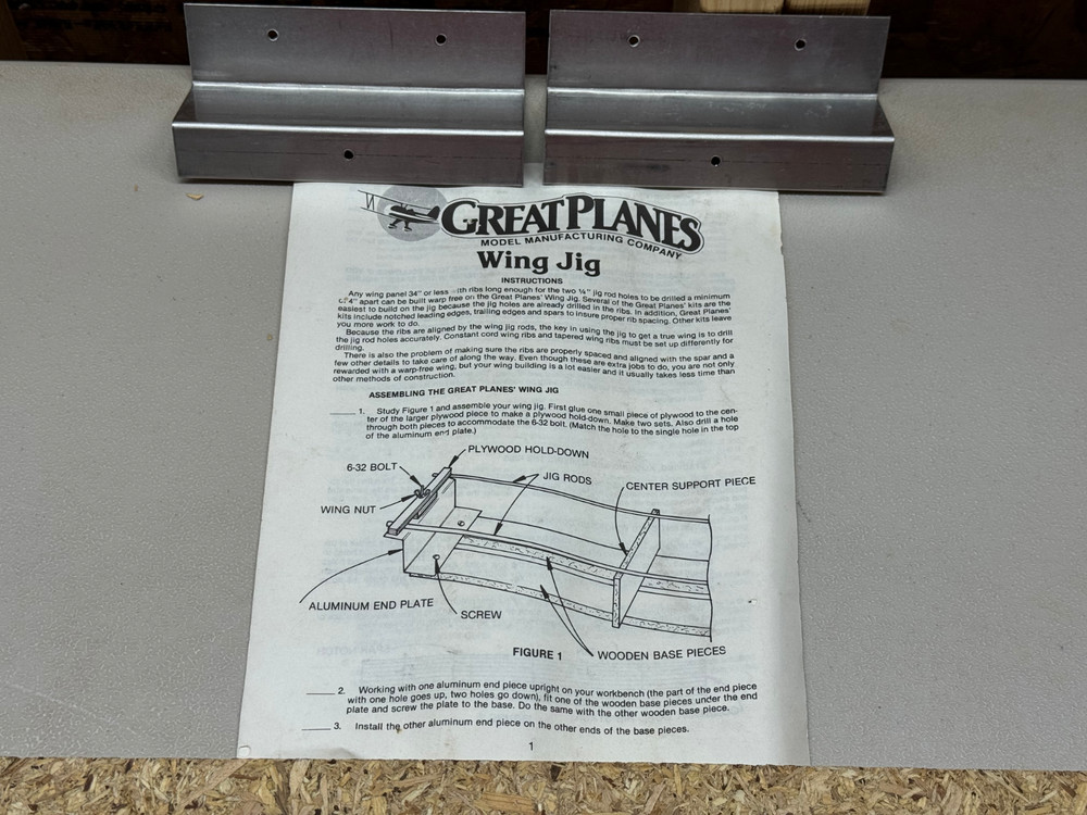 Great Planes Wing Jig