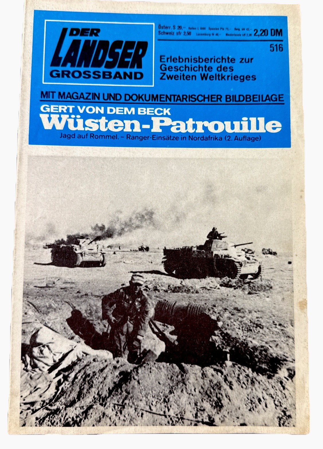 Der Landser Grossband.Lot Of 5 German Booklets About 1940s WW2 #(274)