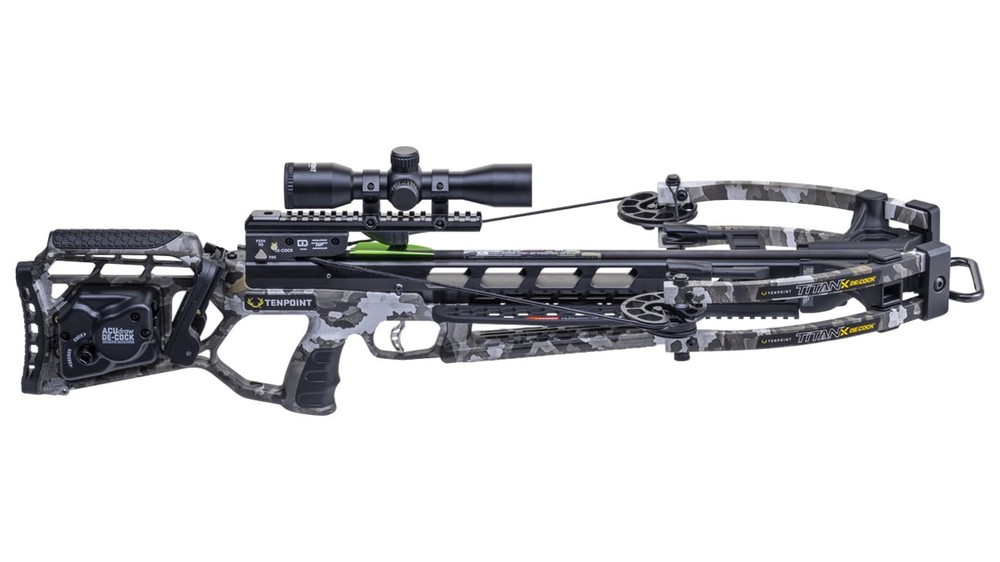 Tenpoint Titan X Decock Pro View 400 Scope Package Vektra Camo
