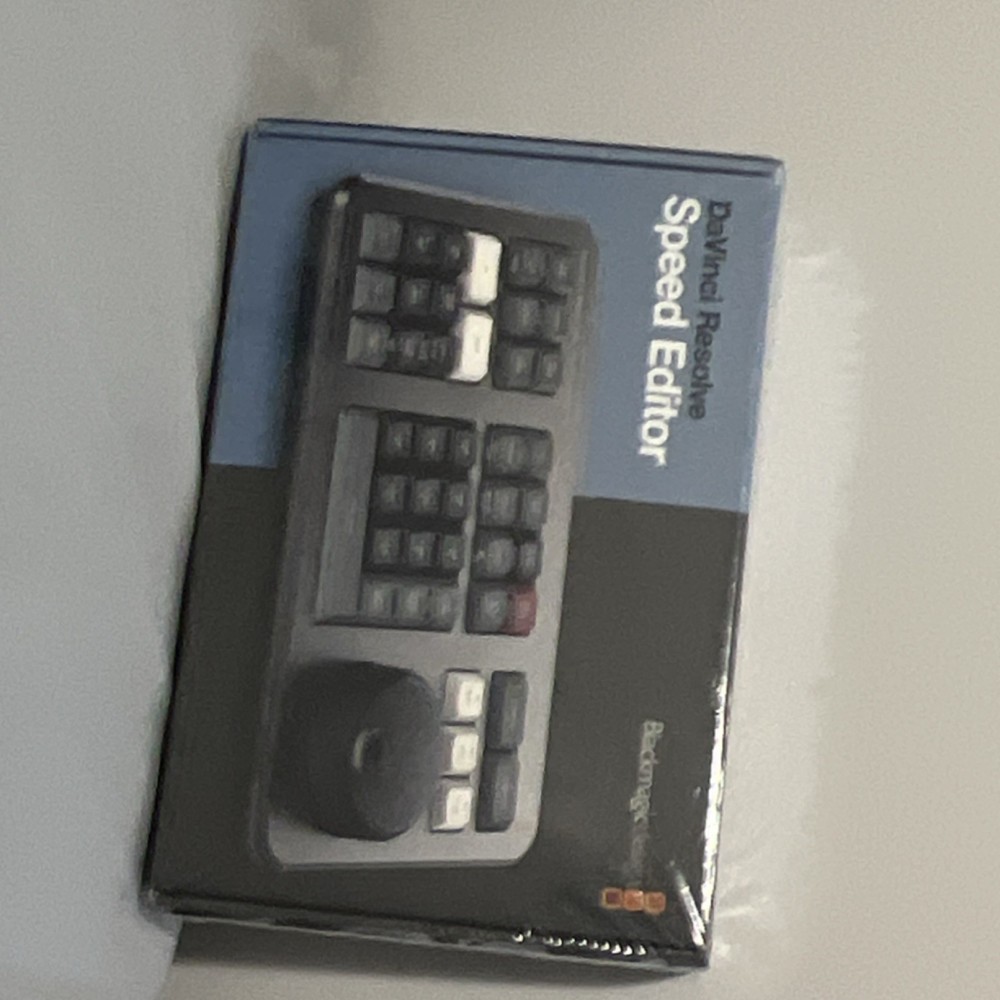 Blackmagic Design DaVinci Resolve Speed Editor Video Production Controller
