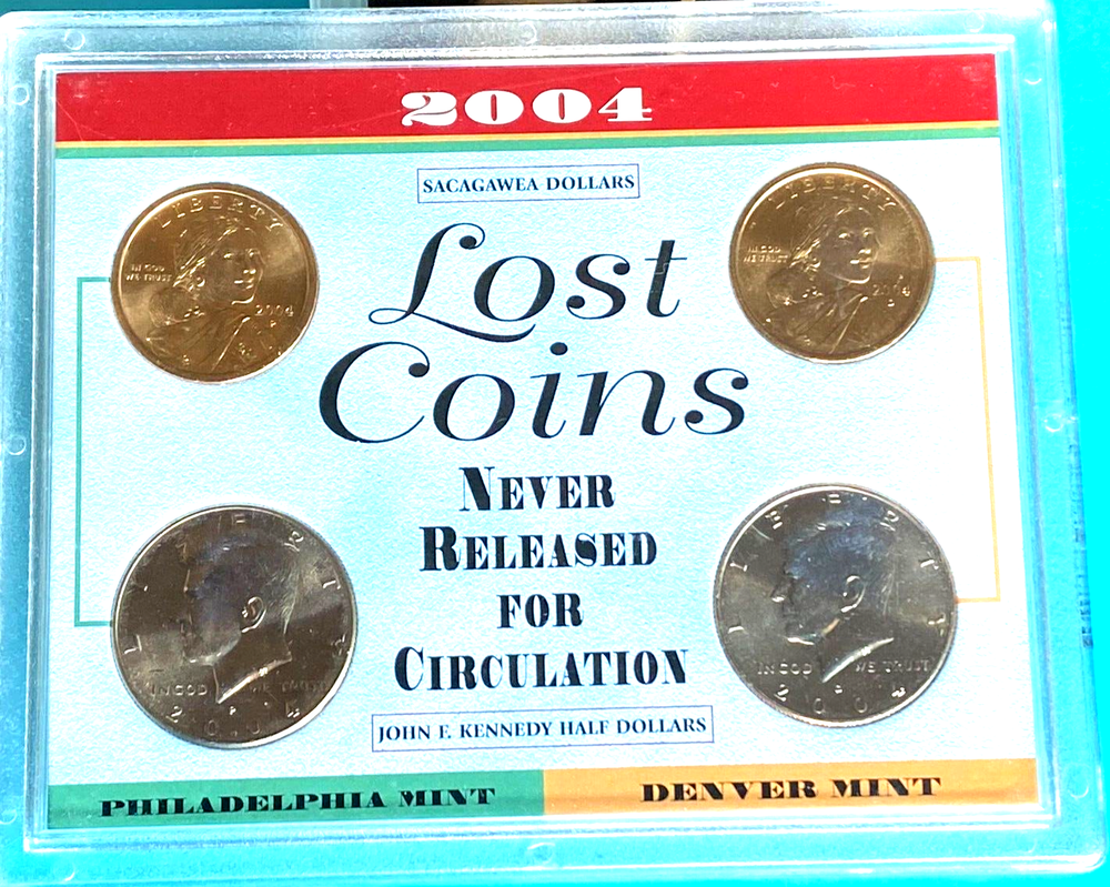 2004 Lost Coins NEVER RELEASED FOR CIRCULATION