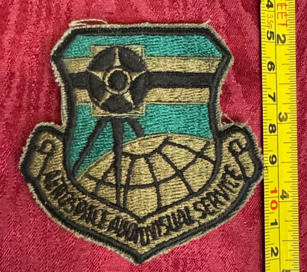 USAF Aerospace Audiovisual Service Patch Unsewn Vintage