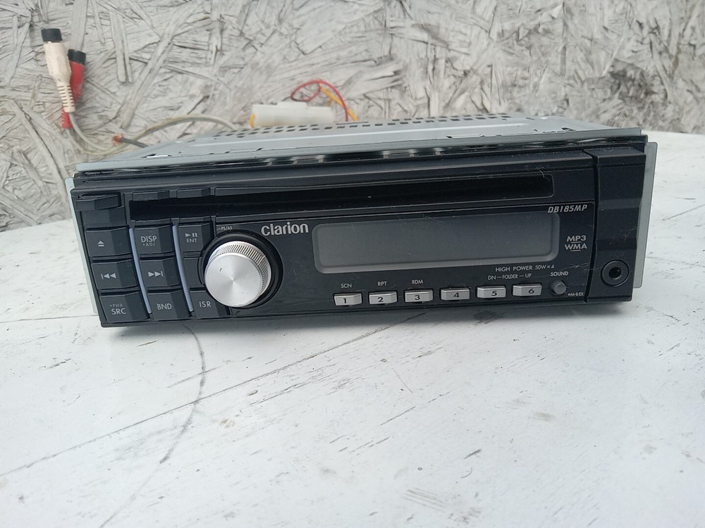 CLARION DB185MP CAR STEREO Head Unit Old School