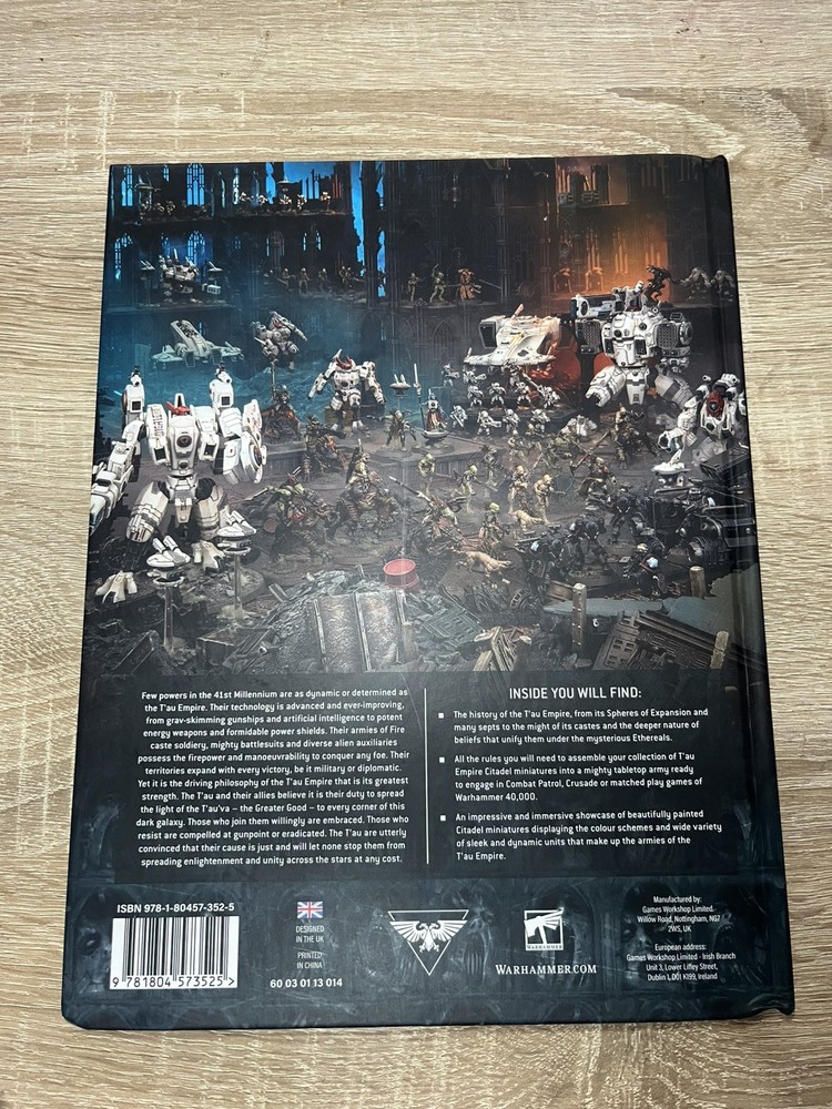 Warhamme 40k Tau Empire Codex 10th Edition with Code (read description)