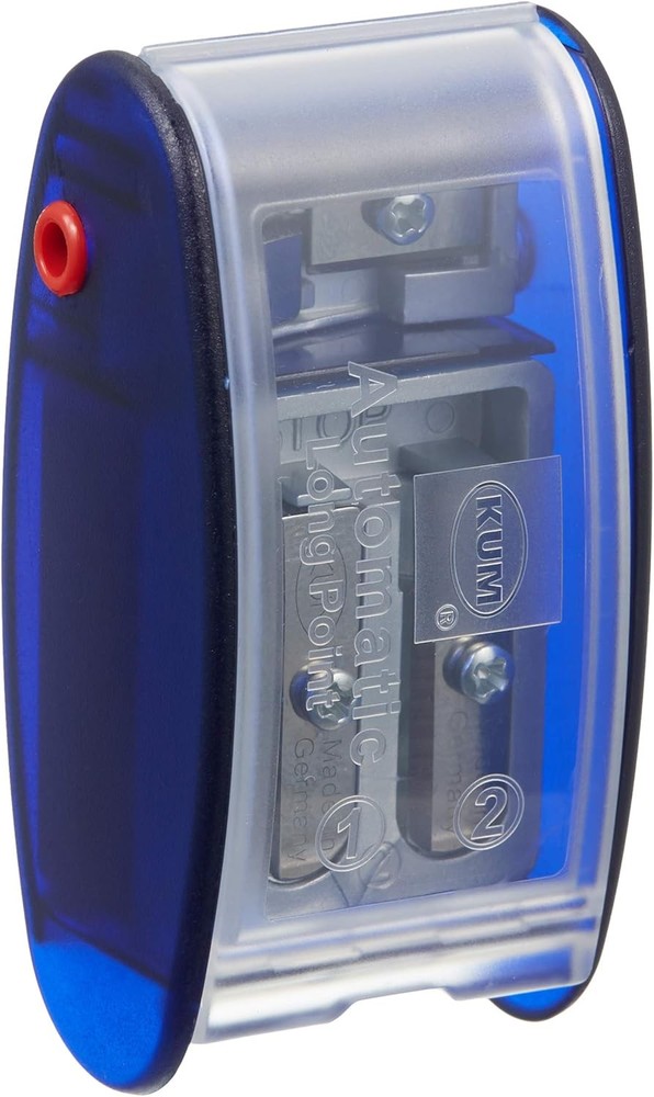 AS2M (1053121), Long Point Sharpener, sharpens in 2 steps; 2 spare Silver