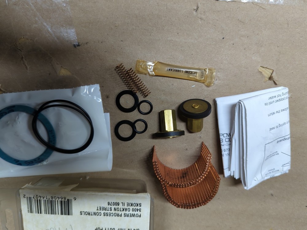 Powers 230-135 Triple Duty Poppet NOS