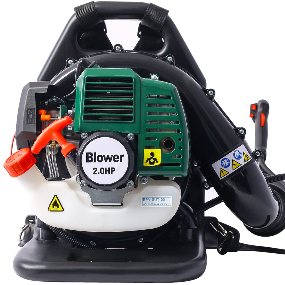Backpack Leaf Blower 52cc 2 Stroke Gas Powered Handheld with Extention Tube