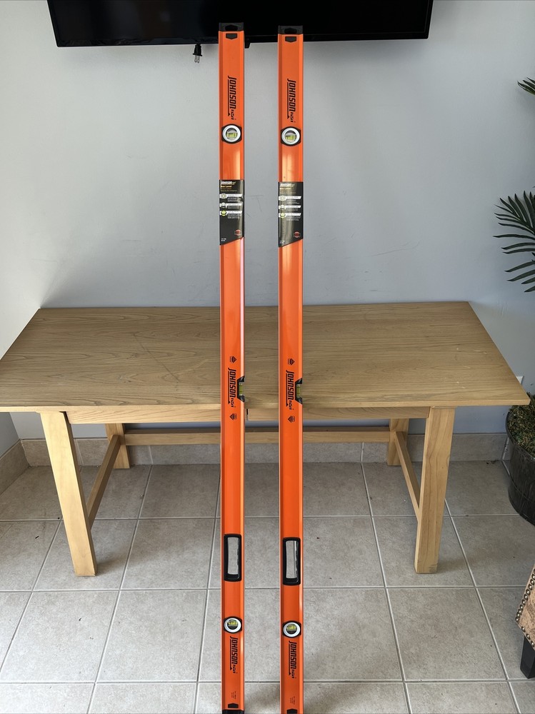 JOHNSON 1741-7200 Box Level 72-Inch (2 PACK)