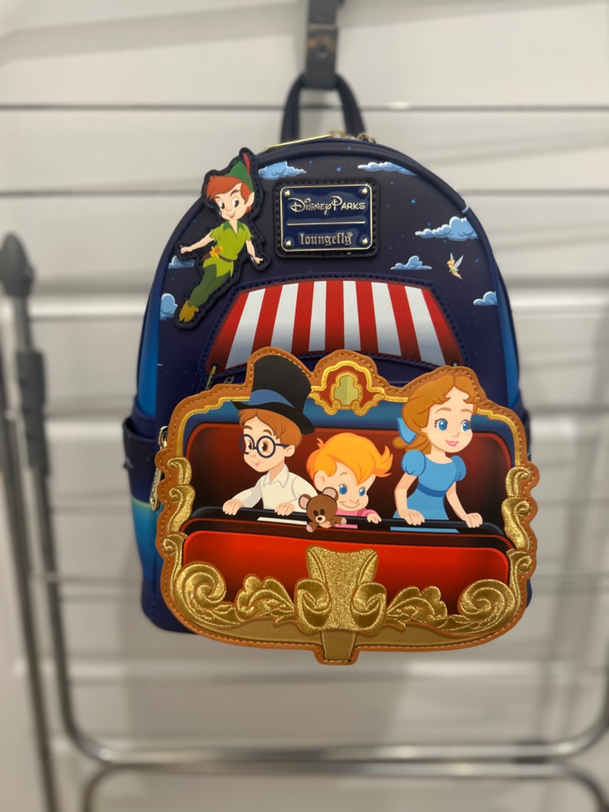 Disney Parks Loungefly Peter Pan’s Flight Ride Mini Backpack NEW With Tags Park