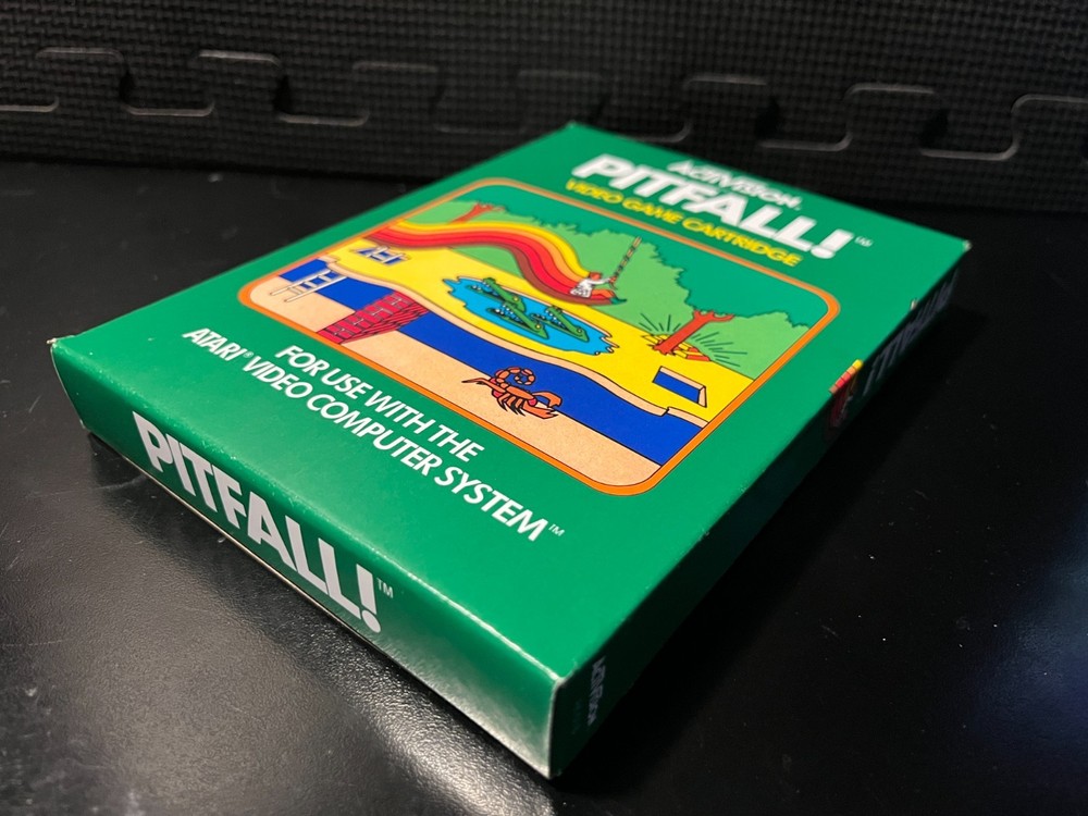 1982 Activision Pitfall - Empty custom design display box