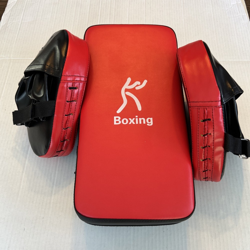 Odoland Punching Mitts Kick Pack Set, Boxing Mitts Focus