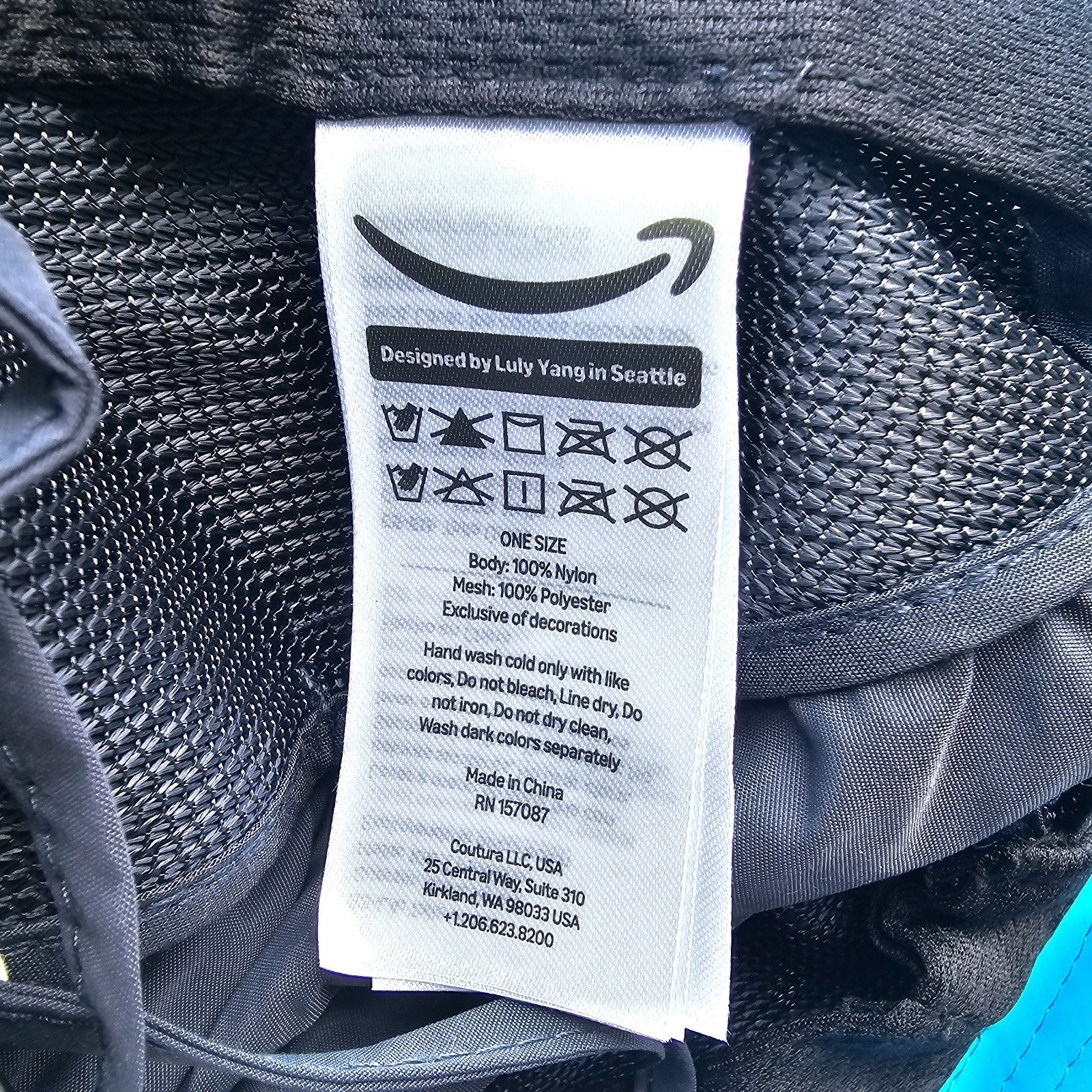 NEW- Never Worn-Amazon DSP Adjustable Bucket Hat | ONE SIZE