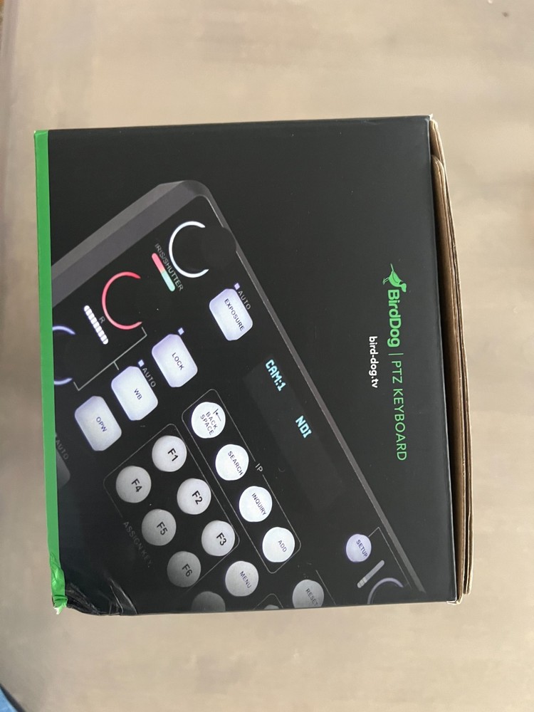 BirdDog PTZ Camera Keyboard Controller NDI VISCA (BDPTZKEY )