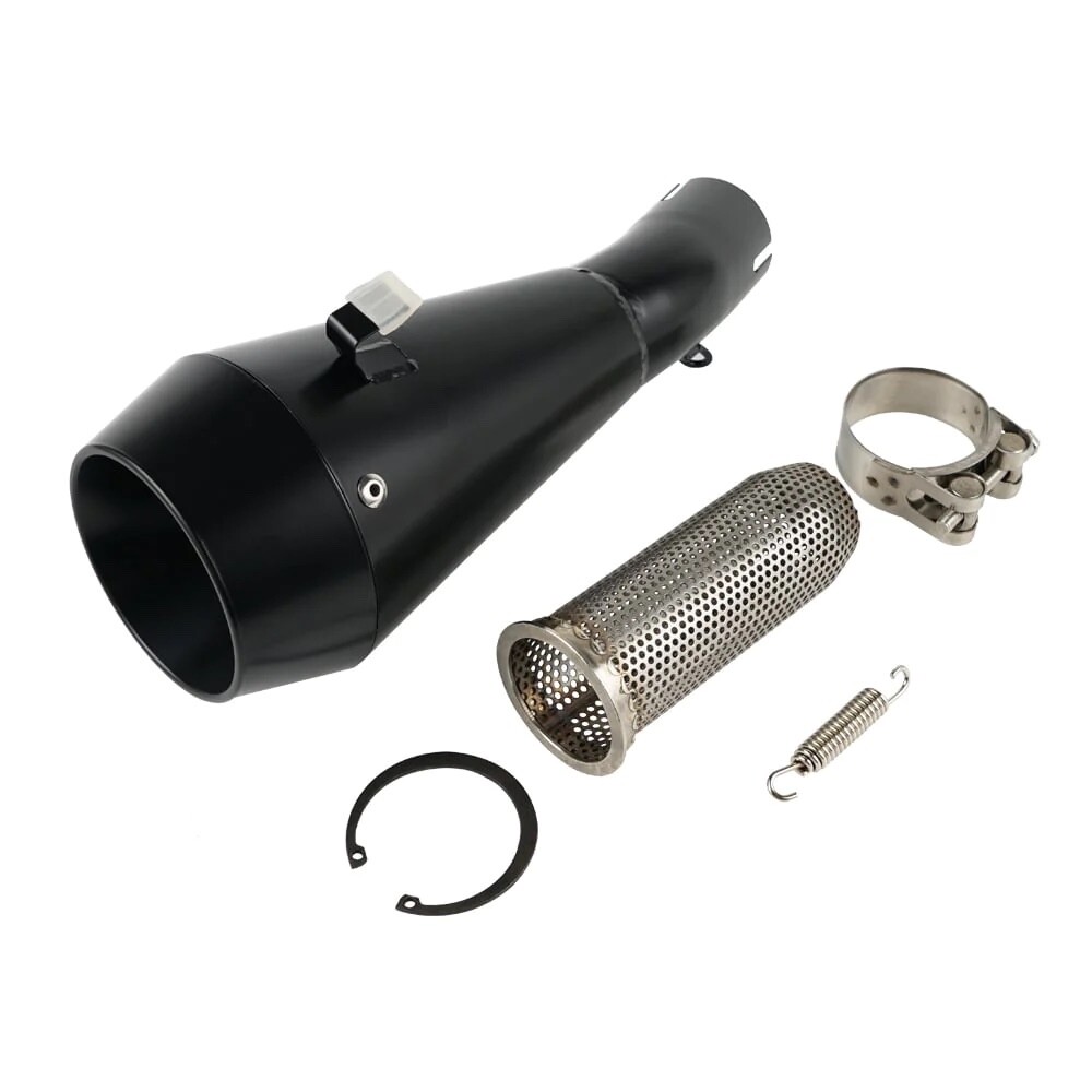 2011-2025 SUZUKI GSXR 600 750 M4 Style GP SLIP ON EXHAUST MUFFLER 11-25 NEW