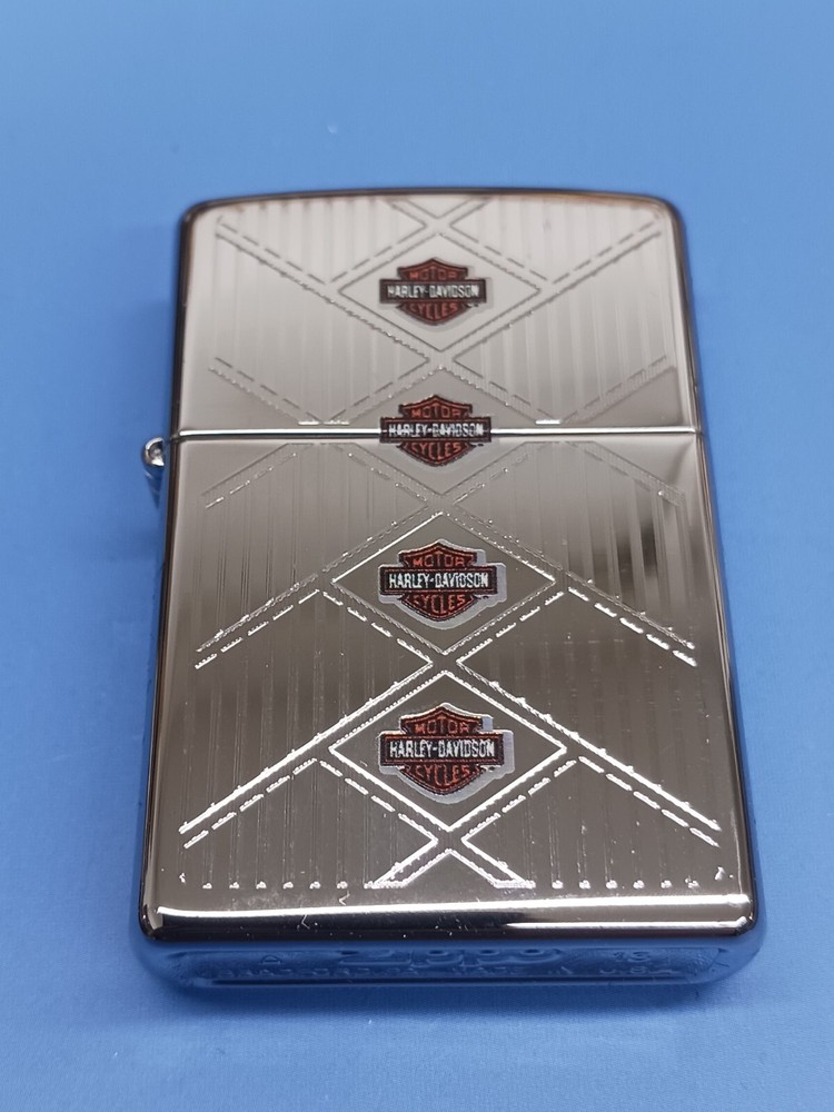 Zippo Haley-Davidson High Polish Chrome 28500