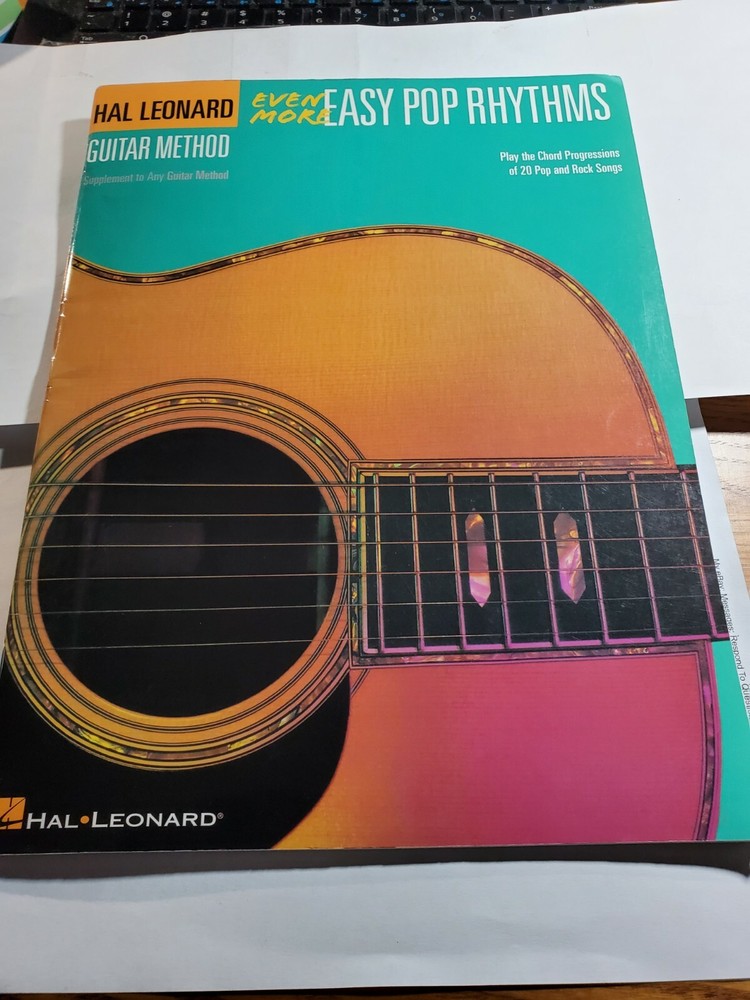 Even More Easy Pop Rhythms -Hal Leonard- Very Good B4